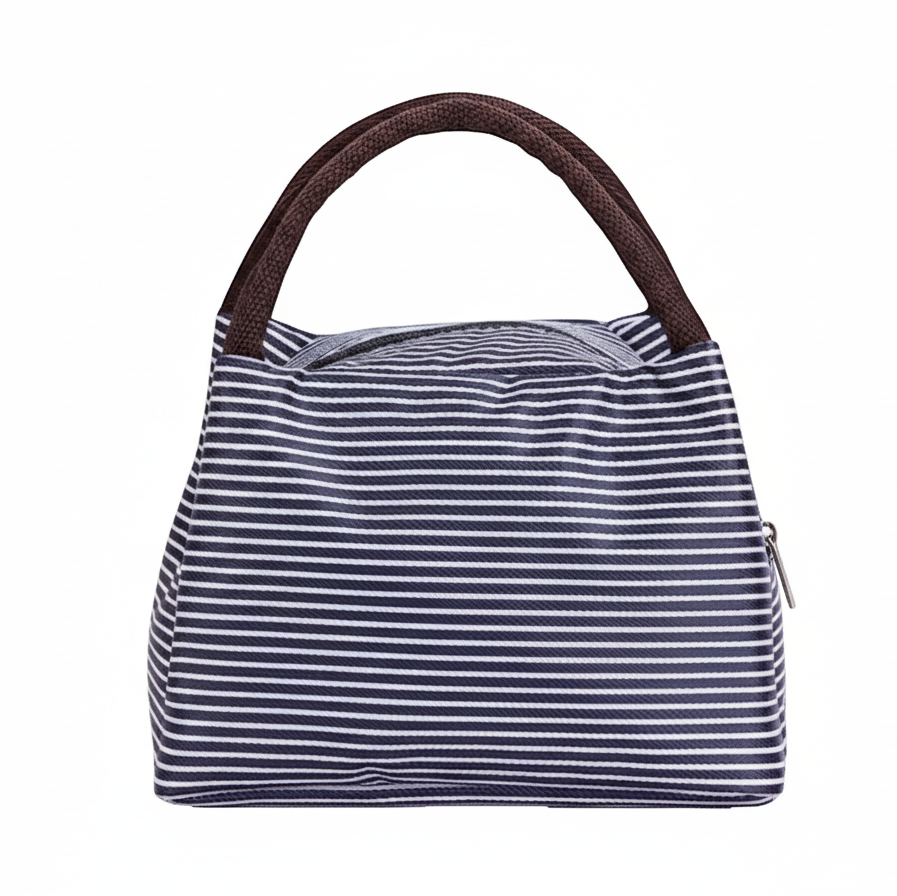 sac pour déjeuner femme avec rayure