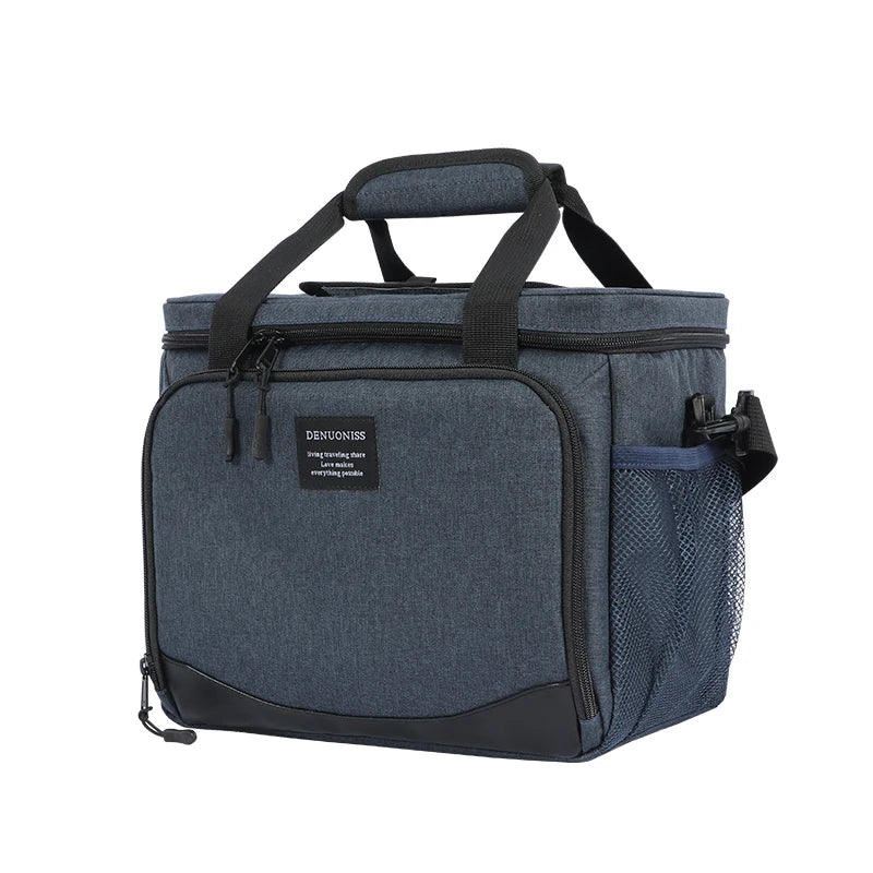 sac isotherme homme bleu foncé