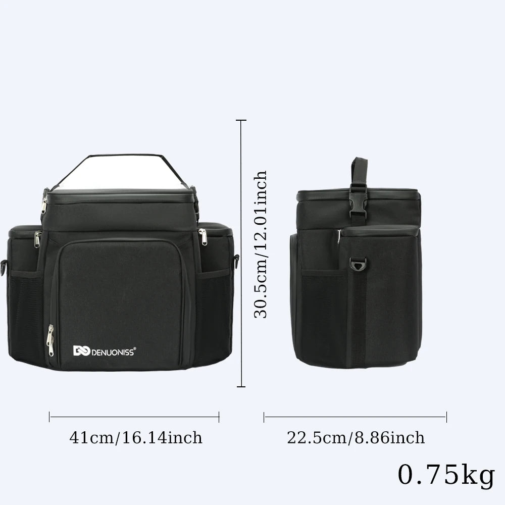 Sac de Pique-Nique Isotherme Noir - 27L