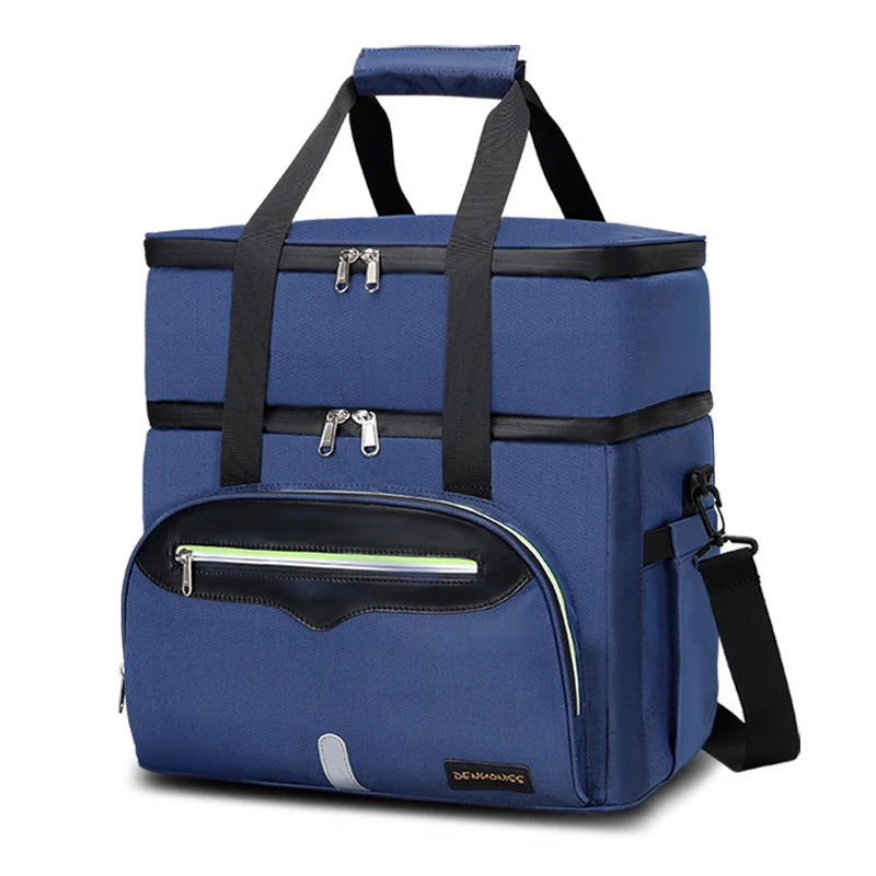 grand sac isotherme bleu