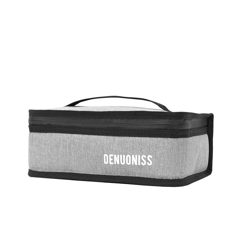 Petit Sac Déjeuner Isotherme Gris