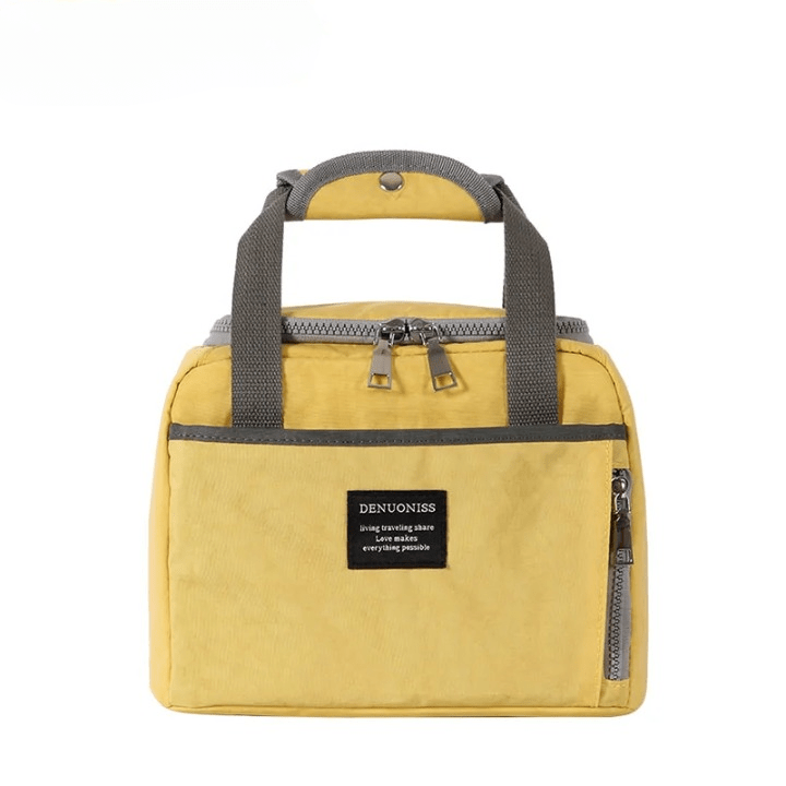 Sac À Déjeuner Isotherme Jaune