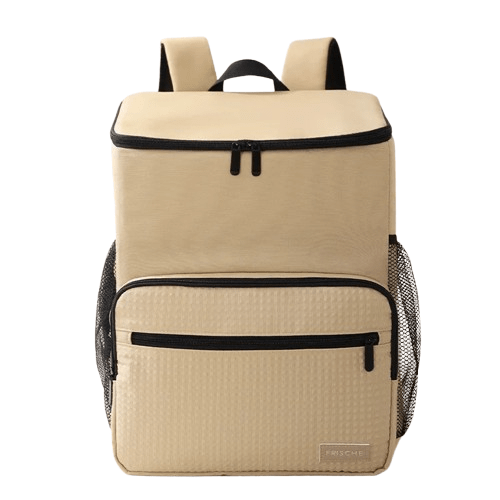 Sac À Dos Isotherme Repas Beige 23L