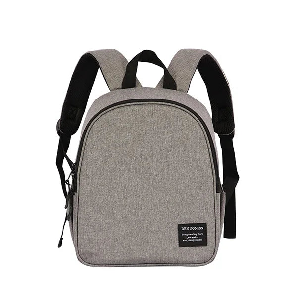 Sac À Dos Isotherme Repas Enfant Gris