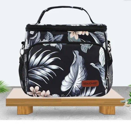 Sac Déjeuner isotherme femme Imprimé Feuilles