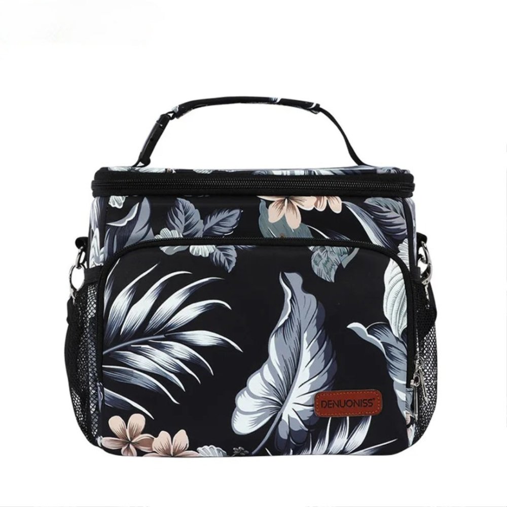 Sac Déjeuner isotherme femme Imprimé Feuilles