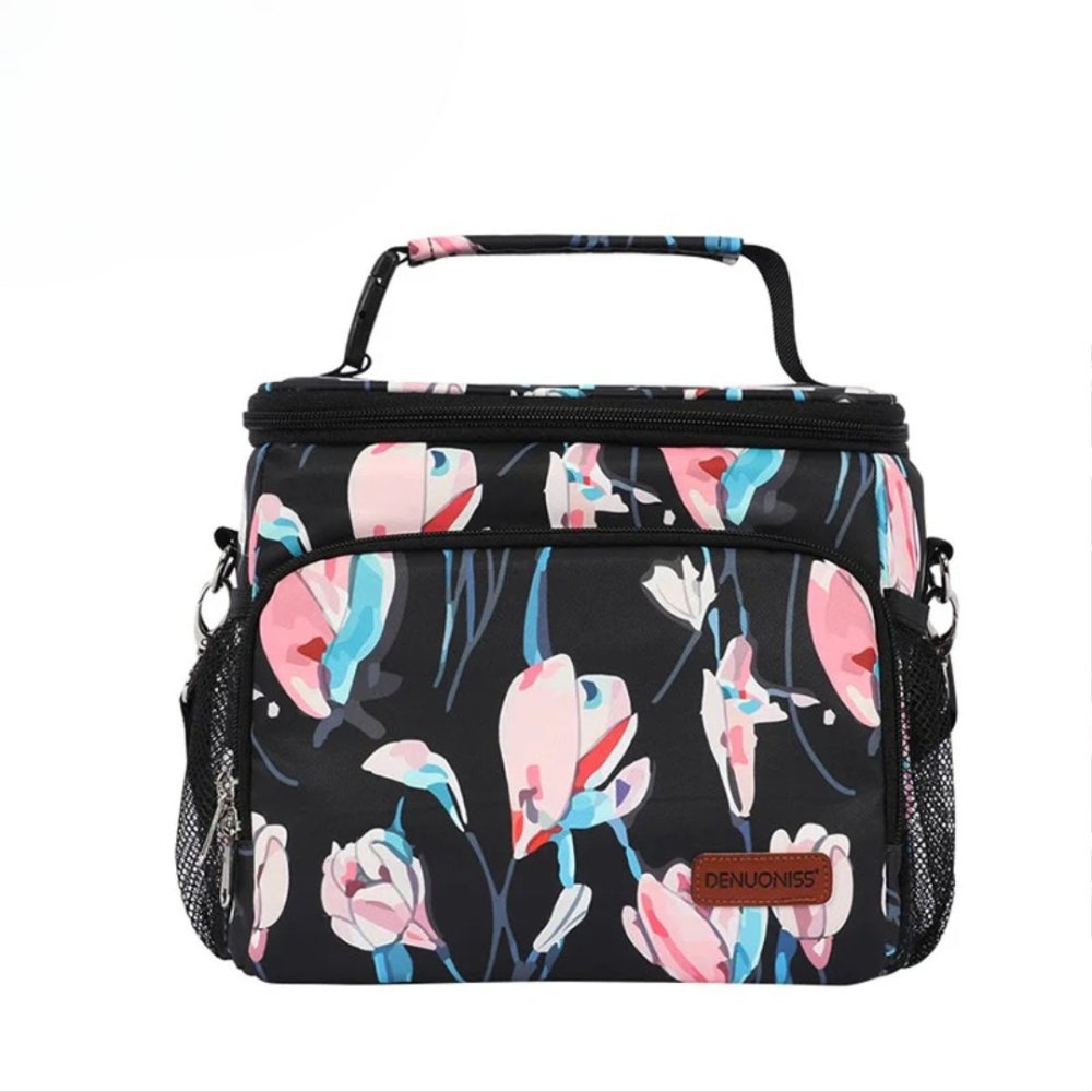 Sac Déjeuner isotherme femme Imprimé Fleurs
