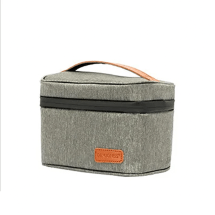 Sac Isotherme Déjeuner Gris Bureau