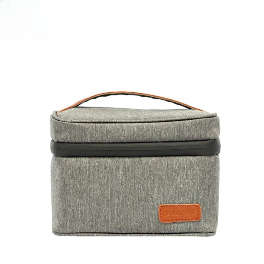 Sac Isotherme Déjeuner Gris Bureau
