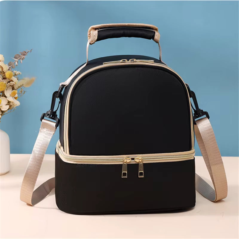 sac à dos biberon noir pour bébé