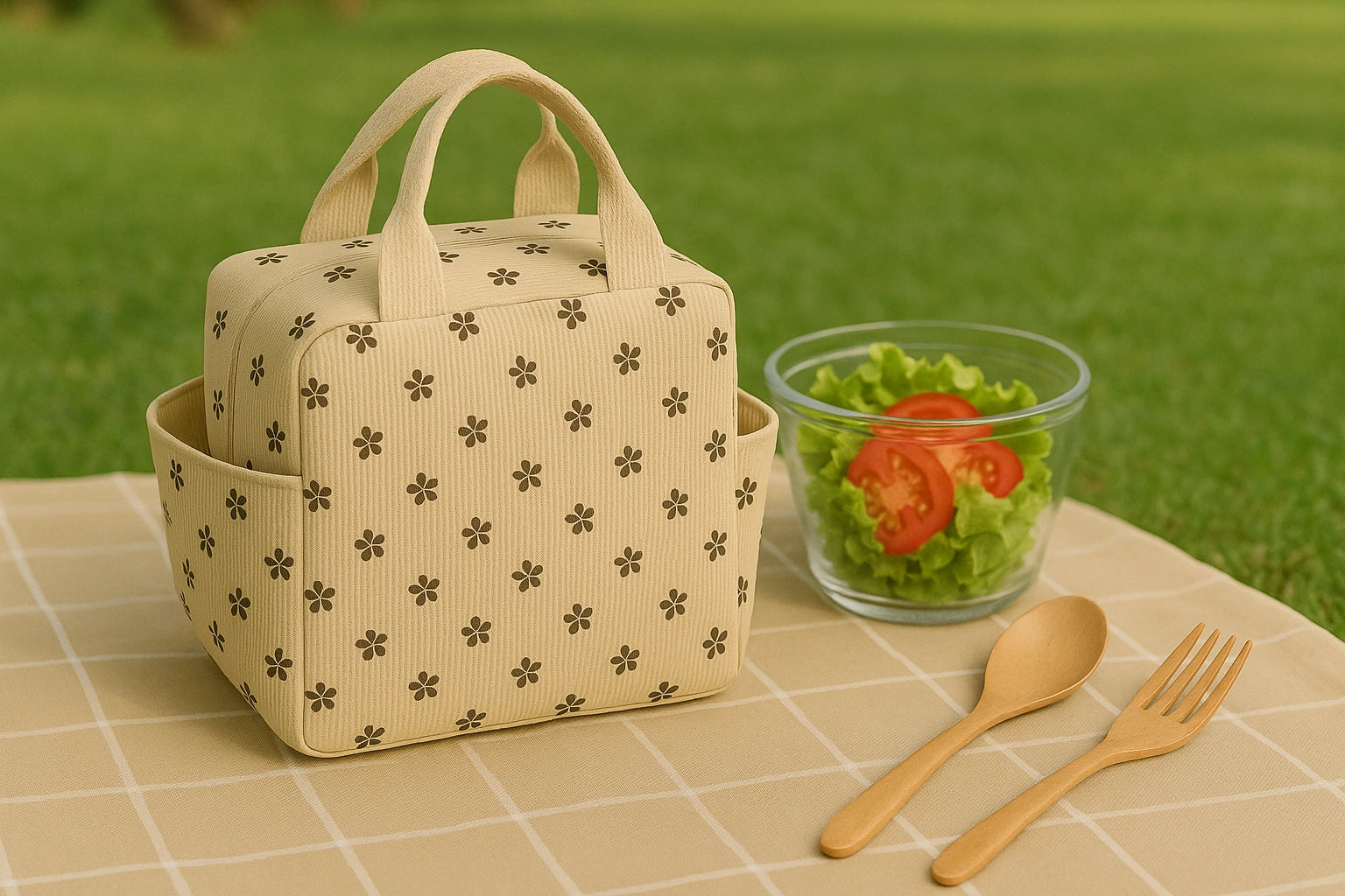 sac isotherme floral