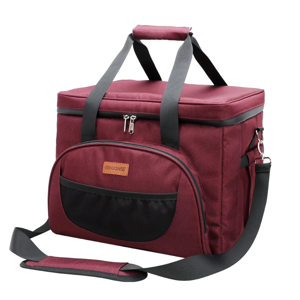 sac isotherme rouge bordeaux
