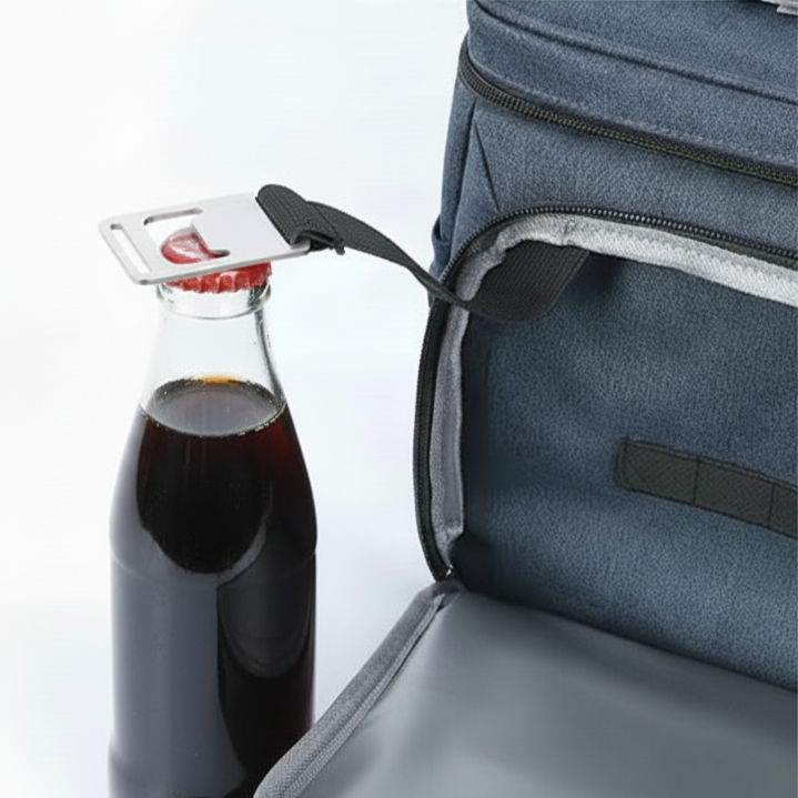 Sac Isotherme Homme Repas Noir