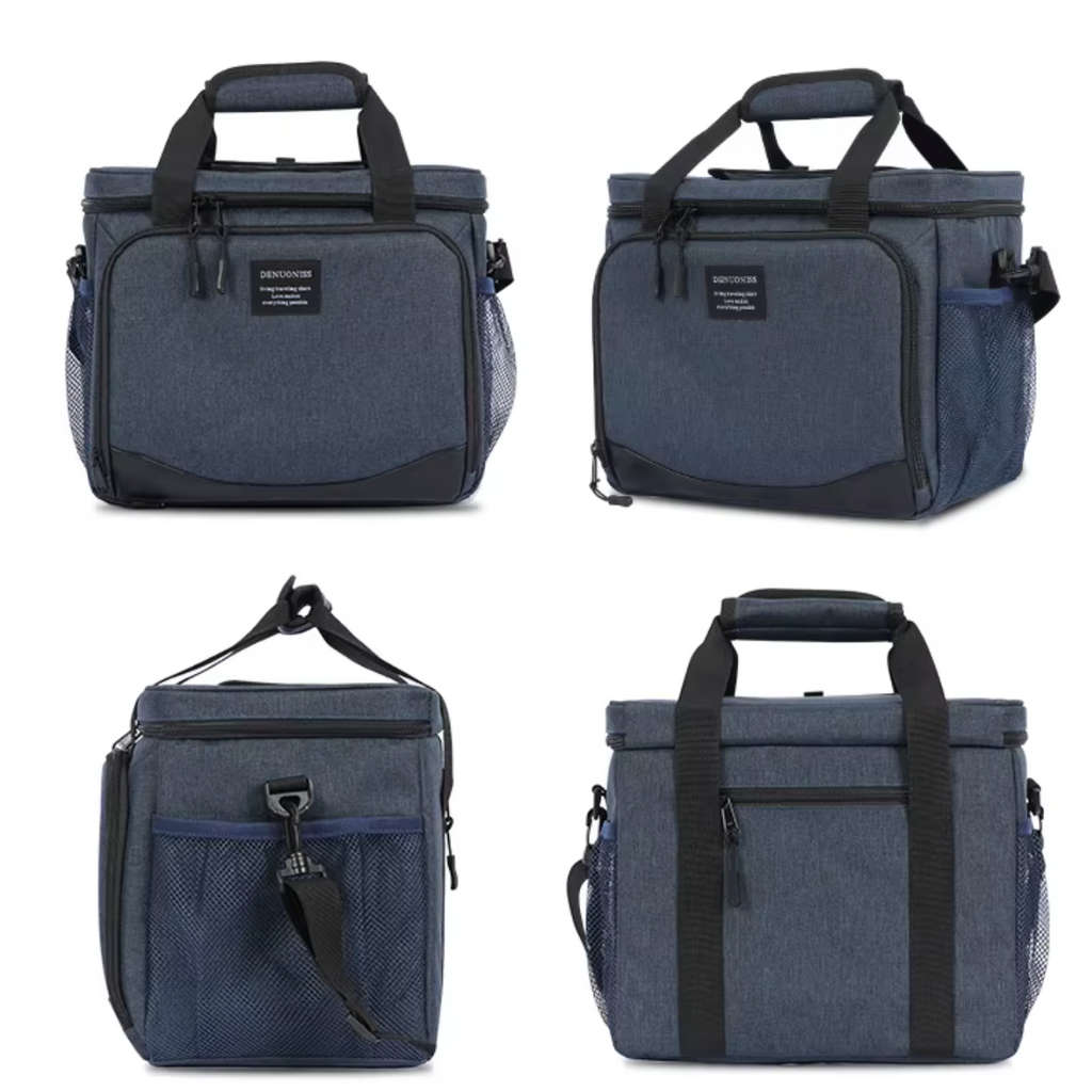 Sac Isotherme Homme Repas Noir
