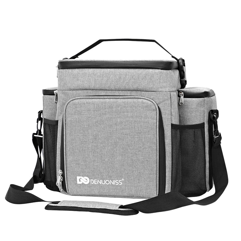 sac isotherme pique nique gris