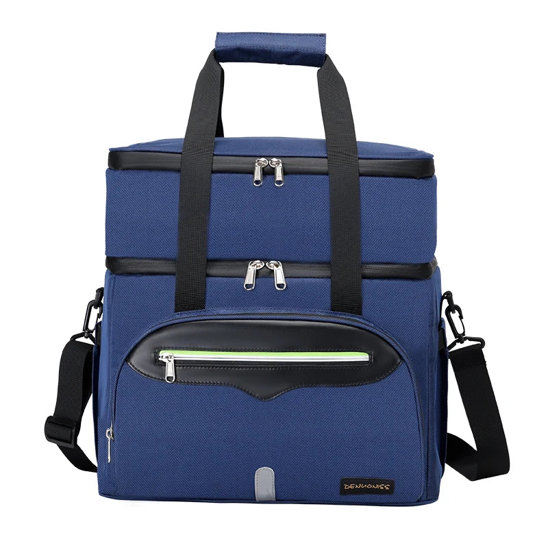 sac isotherme grande capacité bleu