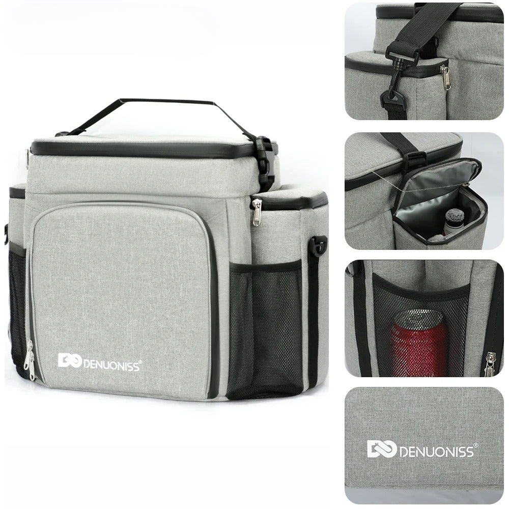 Sac de Pique-Nique Isotherme Noir - 27L