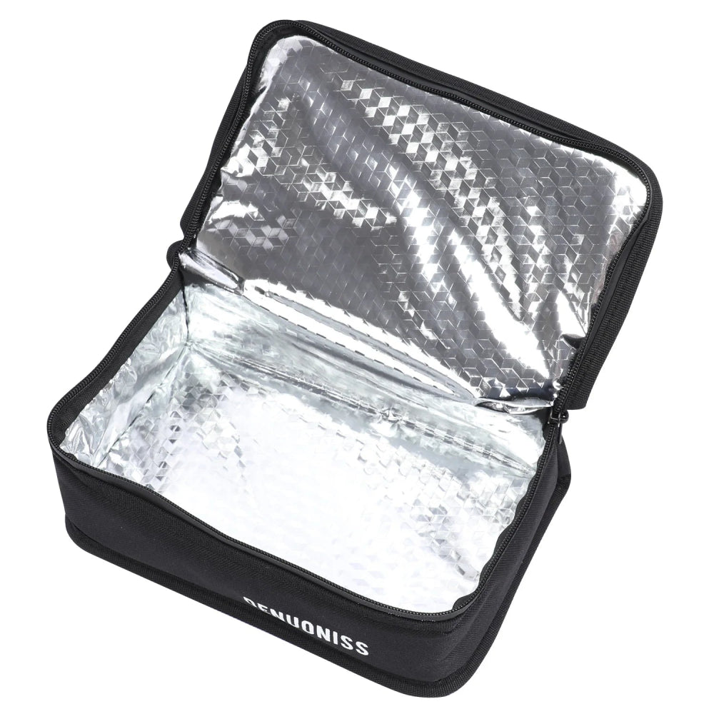 Petit Sac Déjeuner Isotherme Gris